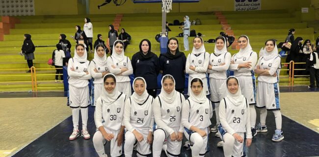 یک پیروزی و دو شکست حاصل کار تیم دختران نونهال بسکتبال یزد در مسابقات استعدادهای برتر کشور