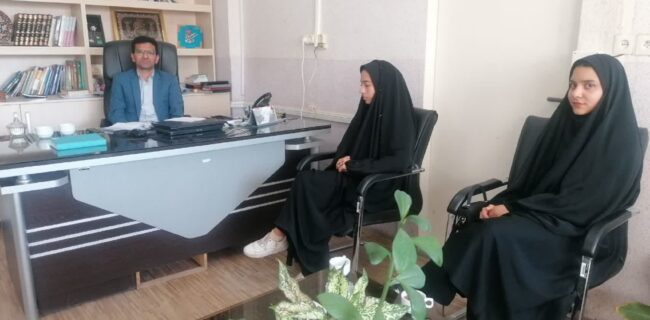 برگزاری مصاحبه انتخاب دستیار دانش‌آموزی فرماندار و نماینده دانش‌آموزی شورای آموزش و پرورش شهرستان زارچ