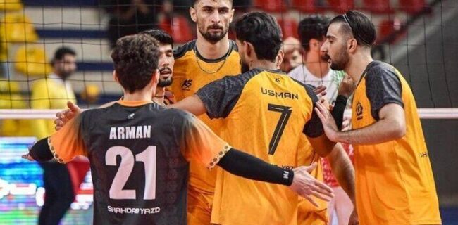 تداوم صدرنشینی شهداب یزد با پیروزی برابر رازین پلیمر تداوم صدرنشینی شهداب یزد با پیروزی برابر رازین پلیمر