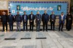 برگزاری آیین غبارروبی و عطرافشانی گلزار شهدای انقلاب به مناسبت هفته بسیج در یزد