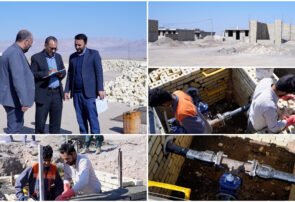 پیشرفت ۹۵ درصدی پروژه زیرساخت‌های آبی سایت نهضت ملی مسکن بهاباد