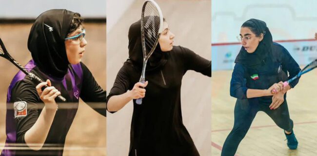 دعوت سه بانوی یزدی به انتخابی تیم ملی اسکواش ایران