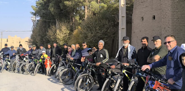 برگزاری چهل و چهارمین همایش دوچرخه سواری در اشکذر