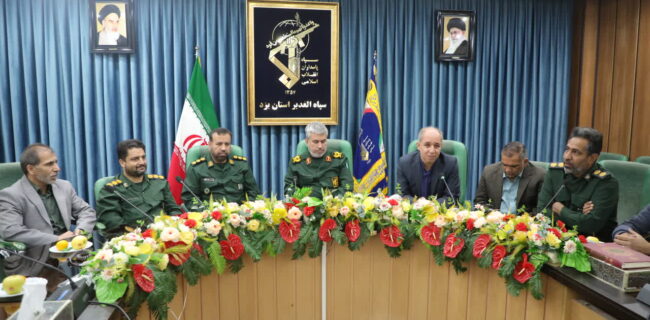 نشست مشترک جامعه ورزش و جوانان یزد با سپاه الغدیر؛ برنامه‌های مشترک فرهنگی و ورزشی در دستور کار