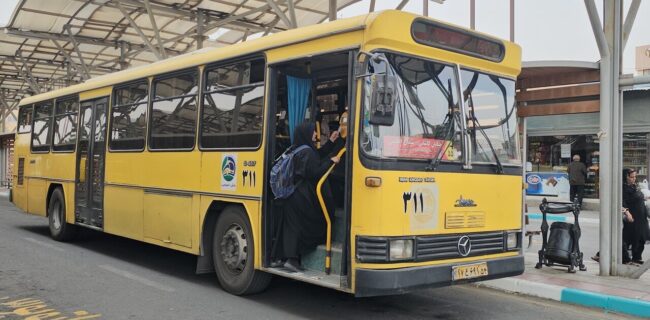 حملونقل عمومی رایگان برای بانوان در روز مادر حملونقل عمومی رایگان برای بانوان در روز مادر