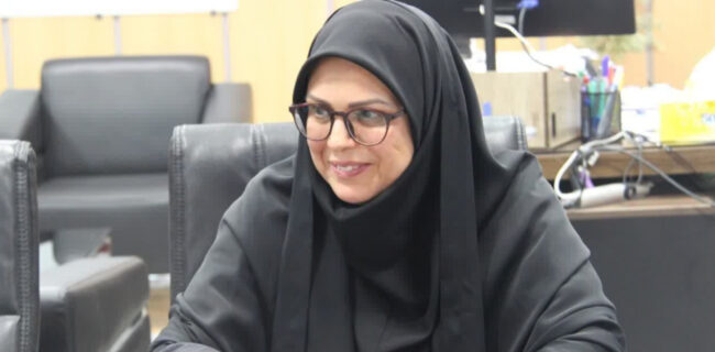سعیده نگارش؛ بانوی توانمند آبفای یزد در جمع زنان موفق و اثرگذار وزارت نیرو