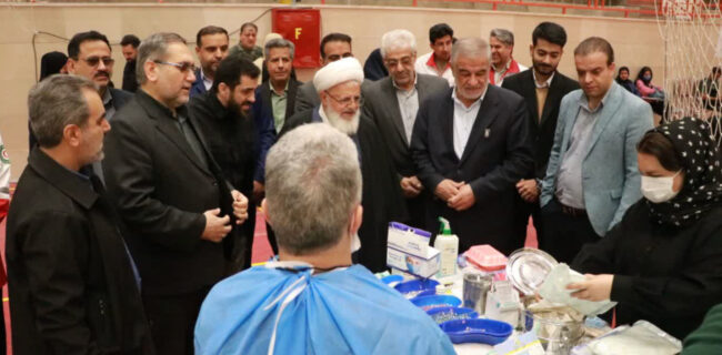 تجلی عشق و خدمت در دارالعباده؛ قدردانی از جهادگران گروه الکفیل در خدمت رسانی رایگان به مردم