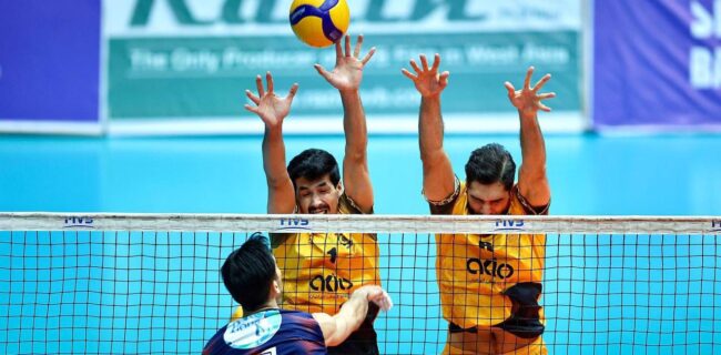 پنجمین پیروزی متوالی شهداب یزد در لیگ برتر والیبال ایران پنجمین پیروزی متوالی شهداب یزد در لیگ برتر والیبال ایران