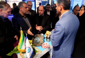 حضور آبفای یزد در نمایشگاه پژوهش و فناوری، با استقبال مقامات ارشد وزارت نیرو