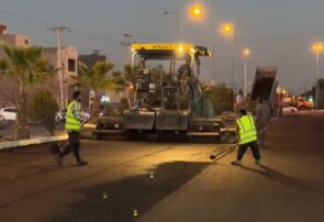 بلوار جوان بازگشایی شد