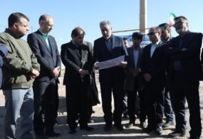 آغاز اجرای خط آبرسانی نهضت ملی مسکن شهرک پردیس نارین میبد در دهه فجر