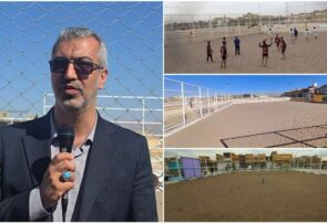 بهره برداری از زمین‌های استاندارد فوتبال و والیبال ساحلی در پارک بزرگ شهر یزد گامی مؤثر در توسعه عدالت‌محور زیرساخت‌های ورزشی