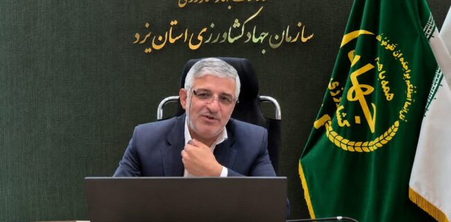برداشت بیش از ۱۱ هزار تن جو از مزارع یزد برداشت بیش از ۱۱ هزار تن جو از مزارع یزد
