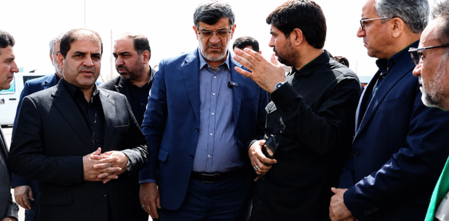 خدمترسانی ۵۰ موکب در یزد به زائران کاروانهای وداع خدمترسانی ۵۰ موکب در یزد به زائران کاروانهای وداع