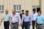 بازدید فرماندار مهریز از پروژههای خیّرساز آموزشی