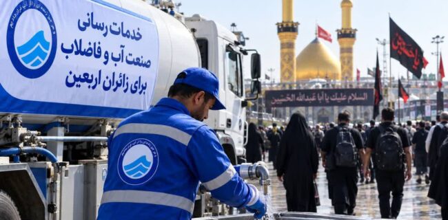 آمادگی گسترده صنعت آب و فاضلاب برای اربعین آمادگی گسترده صنعت آب و فاضلاب برای اربعین