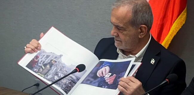 تأکید رئیسجمهور بر دفاع از ایران و ادامه مذاکرات در چارچوب توافقات تأکید رئیسجمهور بر دفاع از ایران و ادامه مذاکرات در چارچوب توافقات