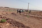 ۳ هزار مترمربع از اراضی منابع طبیعی در عقدا رفع تصرف شد